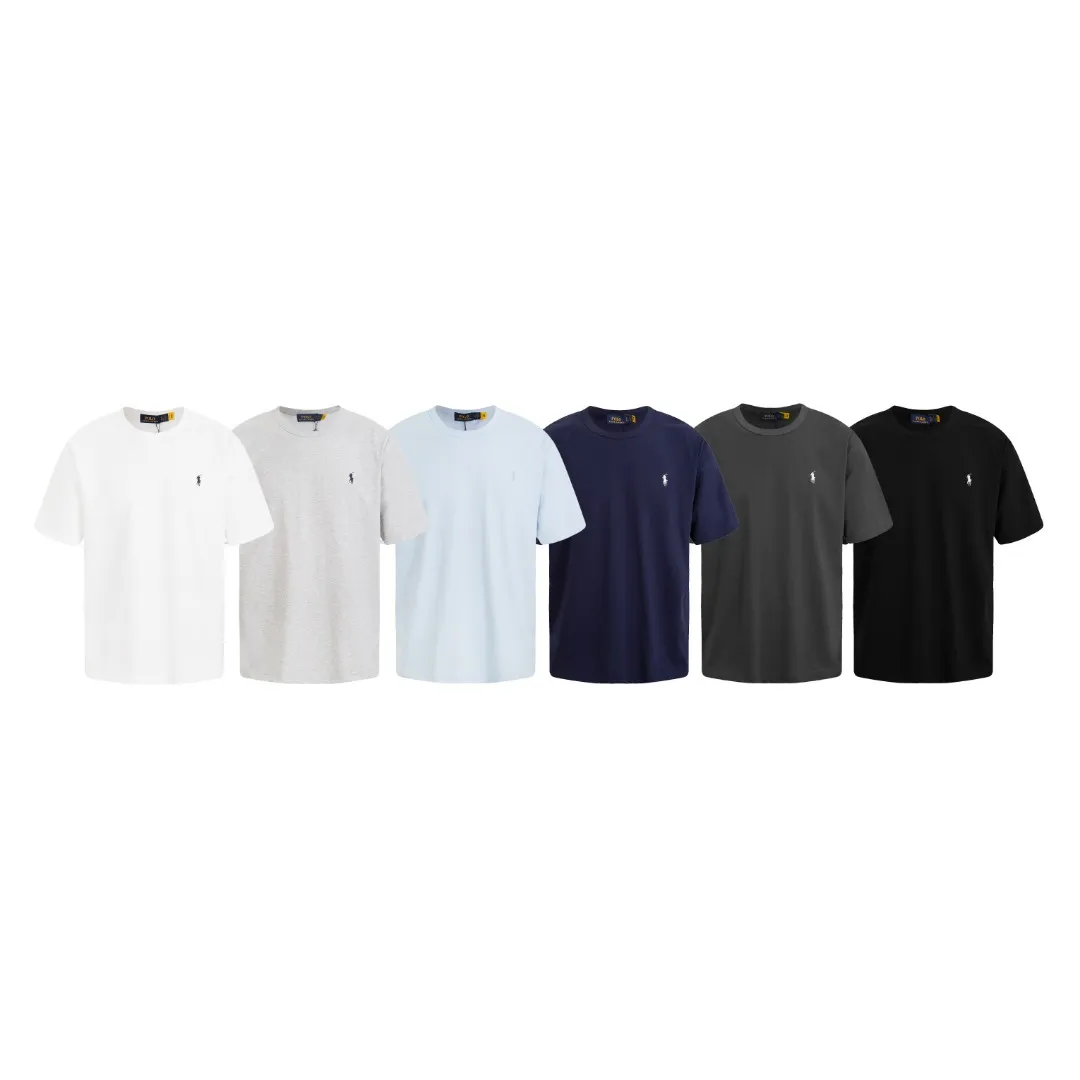 【 】 ：26213# ：White/ /Light Blue/Navy Blue/ /Black Size：S XL Ralph Lauren/ 2026SS New Arrival Tee ✅ ✅ Ralph Lauren Ralph Lauren Classic RL ✅
